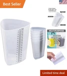 Lab Measuring Cups 32OZ Pack Of 5 Graduated Clear Plastic Triangular Beakers. Fixed Price $30.56.