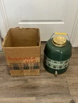 Vintage Bonnie Jug Plaid 1940S 1950S Metal Water Cooler W/ Original Box. Fixed Price $79.95.