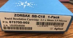 Agilent Zorbax SB-C18 Rapid Resolution Cartridge 2.1X30 3.5 Micron Hplc Column. Fixed Price $195.00.