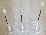 Volumetric Flasks Kimble Kimax 1X1000 + 2X500ML. Fixed Price $79.00.