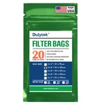 Dulytek Premium Nylon Rosin Filter Bags, 2" X 4" -- 25 / 100 160 Micron Mesh. Fixed Price $12.99.