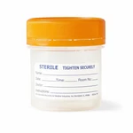 Medline Wide-mouth Specimen Containers With Orange Lid. Fixed Price $149.99.