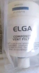 Elga LC136M2 Composite Vent Filter, Sealed. Fixed Price $269.00.