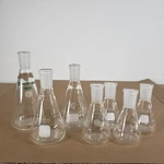 Lot Of Chemglass/pyrex CG-1542-03/06/07 5000-250/125 CN-24/40 Erlenmeyer Flask. Fixed Price $99.00.