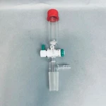 Chemglass Peptide Synthesis Vessel 25 Ml 24/40 Joint Medium Frit. Fixed Price $210.00.