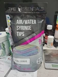 The Essentials Water/air Syringe Tip Multi Colored Assorted 250/PACK Disposable. Fixed Price $14.95.