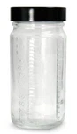 Qorpak GLC-01523 Clear Glass Graduated Medium Round Bottle With 48-400 Black. Fixed Price $80.70.
