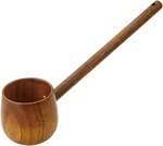 Hishaku Wood Water Ladle - Dipper Bath Scoop Long Handle Deep Serving Sp. Fixed Price $38.43.