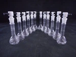 Pyrex Glass Class 10ML Volumetric Flasks Ptfe Stopper #9 5642-10 12/CASE. Fixed Price $78.39.