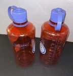 Nalgene Sustain 32OZ 1000ML Wide Mouth Water Bottle Red Purple Bpa Free New. Fixed Price $29.99.