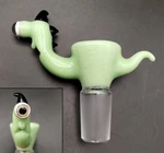 Green Creature 18MM Glass Bowl By Subconscious Design Usa. Fixed Price $55.00.