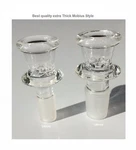 14MM 18MM Glass Slide Bowl Snowflake Screen Extra Thick Mobius Style Push. Fixed Price $12.85.