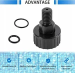 R0552000 Tank Adapter With Fitting O-ring For Zodiac Jandy Cartridge Filters. Fixed Price $18.65.