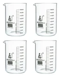 Eisco Labs 2000ML Beakers, Low Form, Graduated - Borosilicate Glass 4 Pack. Fixed Price $87.49.