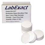 Labexact LSS-AH2400 Glass Microfiber Filter, 24MM Dia., PK100. Fixed Price $30.39.