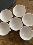 Coors Evaporating Dishes Set Of 6 Vintage Pharmacy Lab. Fixed Price $45.00.