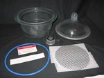 Wheaton 250MM Dry Seal Vacuum Desiccator Cover, Sleeve, Ring & Plate 365886. Fixed Price $356.24.