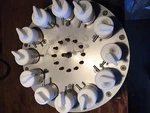 Radleys BN3818 12 Station W/reaction Tubes, Gas Purge, Reflux Condenser. Fixed Price $1000.00.
