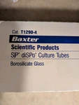 Baxter Scientific T1290-4 Dispo Culture Tubes 13X100MM Borosilicate Glass Lab. Fixed Price $20.00.