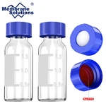2ML Borosilicate Autosampler Vials +caps Hplc 9-425 Clear Glass For & Gc. Fixed Price $149.99.