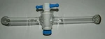 New Pyrex 3928-MCTO Lab Glass Crossover Tube With Valve. Fixed Price $34.95.