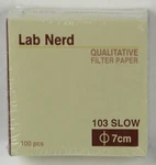 Filter Paper 7 Cm 100 Discs Qualitative Slow 103. Fixed Price $8.75.
