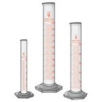 213C2 Karter Scientific Glass Graduated Cylinder Piece Set 10, 50 & 100ML. Fixed Price $19.69.