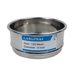 Lablpsai 150 Mesh Sieves 4" Diameter 304 Stainless Steel Wire. Fixed Price $34.51.