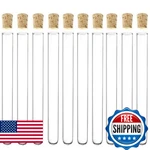 16X125MM, Glass Test Tubes, Round, 14ML, Karter Scientific 220G6 (pack 10). Fixed Price $17.99.