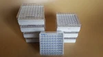 Used (8) Nalgene Cryogenic Containers, 5-1/4 X 2 Inches, Holds 81 Tubes. Fixed Price $74.12.