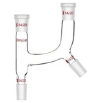 Stonylab 4-WAY Claisen Adapter 14/20 Joints Distillation Supply. Fixed Price $40.85.