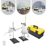 40 Pcs Distillation Apparatus 500ML Essential Oil Kit Lab Equipment. Fixed Price $68.46.