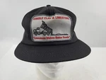 Kimble Clay & Limestone Black Snapback Patch Trucker Hat Cap. Fixed Price $9.00.