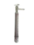 Pyrex Glass 160MM 14/35 Compact Graduated Mercury Manometer W/one Tubulation. Fixed Price $64.99.