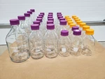 Vwr Glass 2000ML, 1000ML, 500ML Round Media Storage Bottle. Fixed Price $499.99.