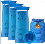 24 Pack Disposable Emesis Carebag W/ Super Absorbent Pouch, Portable Nausea Bags. Fixed Price $11.69.
