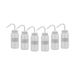 Eisco 6PK Chemical Wash Bottle, No Label, 500ML - Wide Mouth, Self Clear. Fixed Price $47.66.