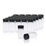 Pekybio 20 Pcs Ml (5 Dram) Clear Small Liquid Sample Glass Vials With Scre.... Fixed Price $27.69.