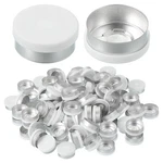 20MM Flip Off Caps 100 Pack Top Vial Seals Plastic-aluminum, White. Fixed Price $18.05.