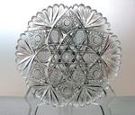 Blackmer Zephyr 7" Plate(s) Exc Cond American Brilliant Cut Glass Abp Cataloged. Fixed Price $88.00.