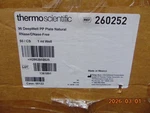 New Case Of Thermo Scientific 260252, 96 Deepwell Pp Plate 1ML. Fixed Price $175.00.