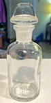 Vintage Chemistry Lab Ts 19 Pyrex Glass Bottle Ground Stopper Apothecary. Fixed Price $12.50.