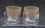 Set Of Kimble Kimax Crystallization Dish, 60X35MM, #23000-6035. Fixed Price $39.99.