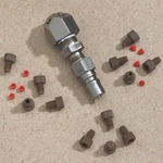 Justrite 28168 Silver Stainless Steel Hplc Manifold Kit. Fixed Price $287.99.