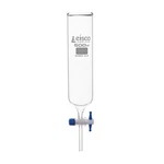 Eisco Dropping Funnel, 500ML - Ptfe Key Stopcock, Open Top, Transparent. Fixed Price $50.99.