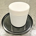 4 Oz Matte White Glass Jars W/lids. Fixed Price $80.00.