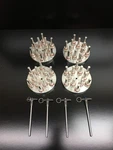 Biospec Model 59012MS Multisample Biopulverizer Lot 4 Sets. Fixed Price $2508.00.