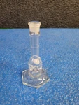 Corning Pyrex Glass Class Tc 5ML Micro Volumetric Flask, #8 Stopper 5630-5. Fixed Price $18.99.