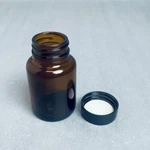 Qorpak Amber Packing 60 Ml With Black Screw Cap Total Of 9 Bottles. Fixed Price $41.25.