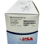 Qty 960 Usa Scientific 1120-8810 1-200UL Beveled Filter Tips Rack Of. Fixed Price $65.00.